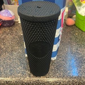 Starbucks Matte Black Studded Tumbler